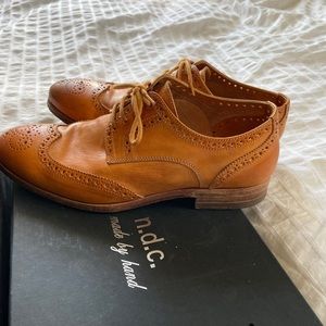 n.d.c Oxford loafers. Hand made. Size 6.